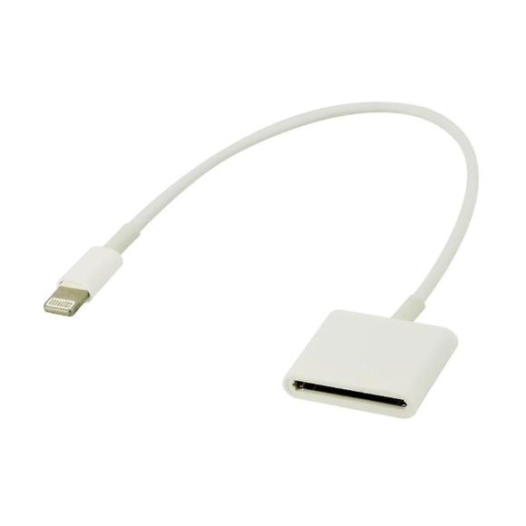 Lighting Adapter Cable To 30 Pin Charge Synchronisation. White. Iphone - Picture 1 of 7